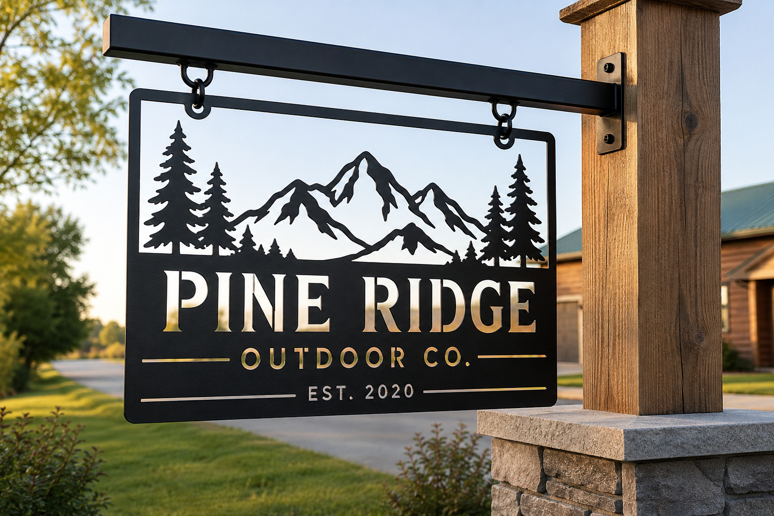 Outdoor Metal Signs